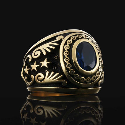 Sterling Silver 925 Ring for Men by SWISS PLUS - Unique Design Rings - view 5