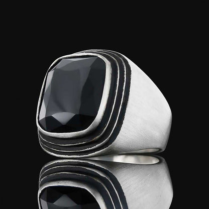 Hand Made Sterling Silver Ring by SWISS PLUS - Unique Design Rings - view 5