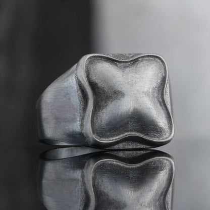 Unique Design Sterling Silver Ring by SWISS PLUS - Unique Design Rings