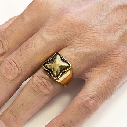 Unique Design Sterling Silver Ring by SWISS PLUS - Unique Design Rings - view 5