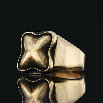 Unique Design Sterling Silver Ring by SWISS PLUS - Unique Design Rings - view 4