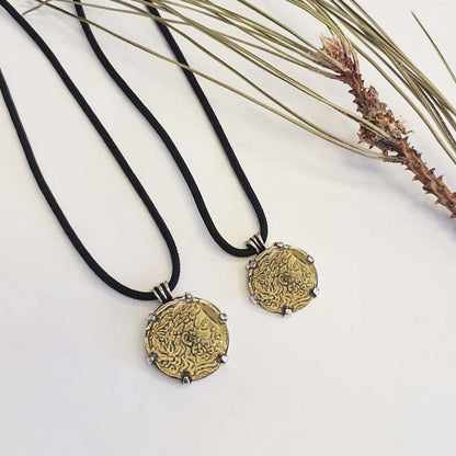 Sterling Silver Special Design Old Greek Coin Women Pendant by SWISS PLUS - Unique Design Women Pendants - view 5