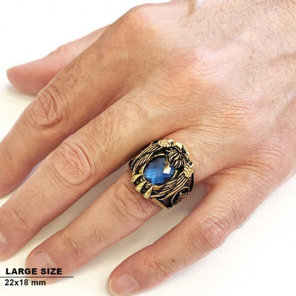 Stone With Buddha Ring by SWISS PLUS - Buddhist Jewelry Collection - view 5