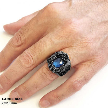 Stone With Buddha Ring by SWISS PLUS - Buddhist Jewelry Collection - view 6