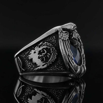 Stone With Cross Ring by SWISS PLUS - Christian Collection - view 2