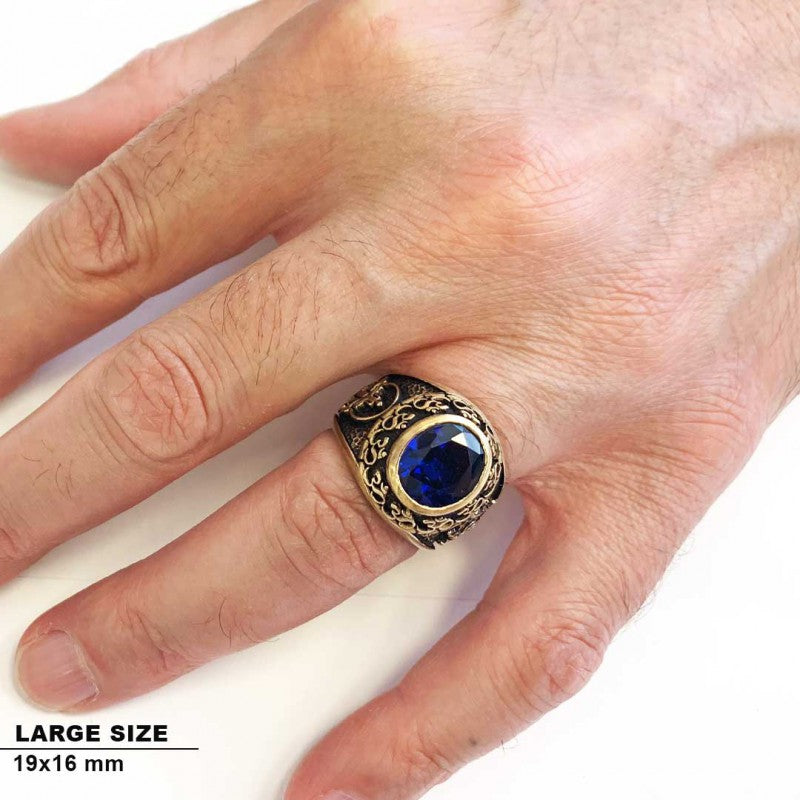 Stone With Om Ring