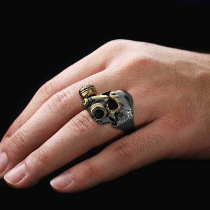 Survivor Skull Ring by SWISS PLUS - Skull Rings - view 6