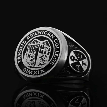 Tarsus American College Ring MMXIX by SWISS PLUS - Custom College Class Rings - view 2