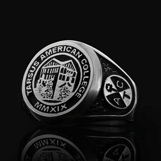 Tarsus American College Ring MMXIX by SWISS PLUS - Custom College Class Rings - view 2