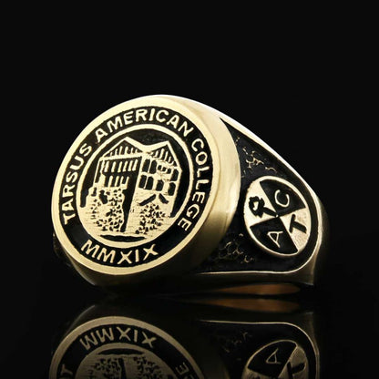 Tarsus American College Ring MMXIX by SWISS PLUS - Custom College Class Rings - view 4