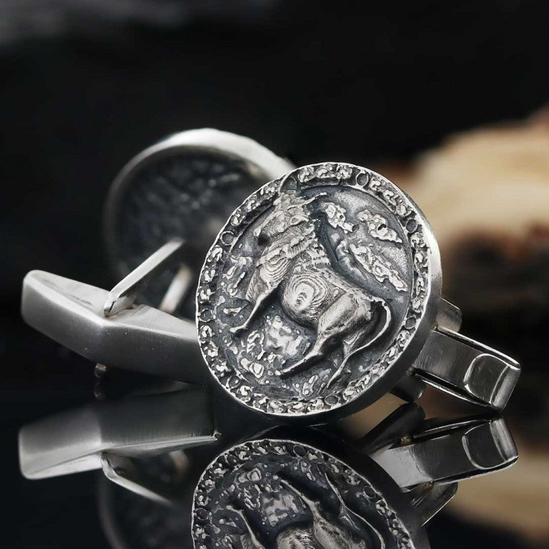 Taurus Cufflink by SWISS PLUS - Zodiac Collection