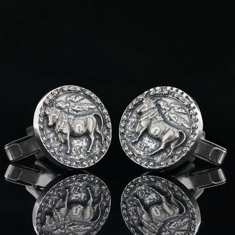 Taurus Cufflink by SWISS PLUS - Zodiac Collection - view 2