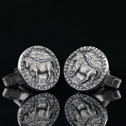 Taurus Cufflink by SWISS PLUS - Zodiac Collection - view 2