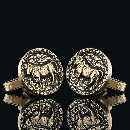 Taurus Cufflink by SWISS PLUS - Zodiac Collection - view 4