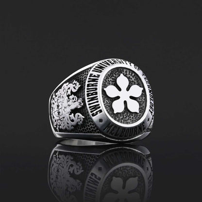 Texas State University Ring, Custom High School Graduation Ring, Class Ring, College Class Ring by SWISS PLUS - Custom Colleg