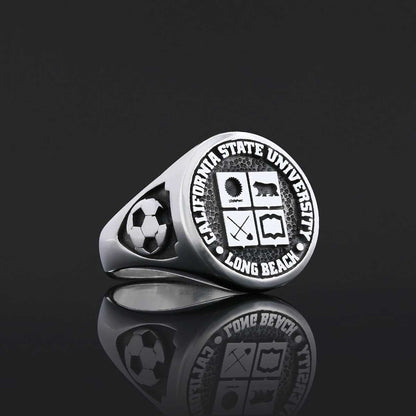 Texas University Ring, McGill University Ring, Class Ring, High School Ring, Graduation Ring by SWISS PLUS - Custom College C