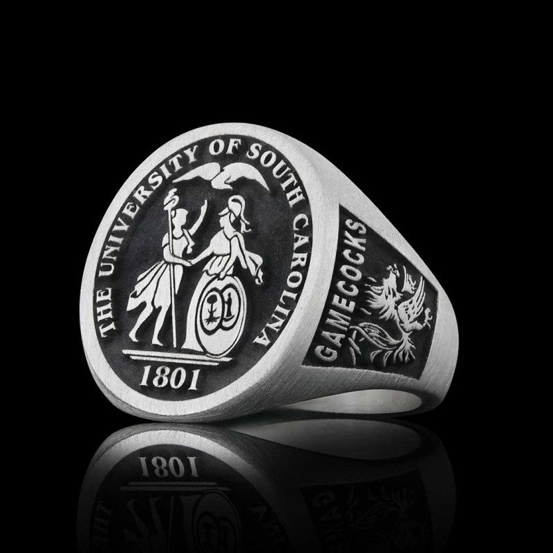 The University Of South California Class Ring by SWISS PLUS - Custom College Class Rings - view 2