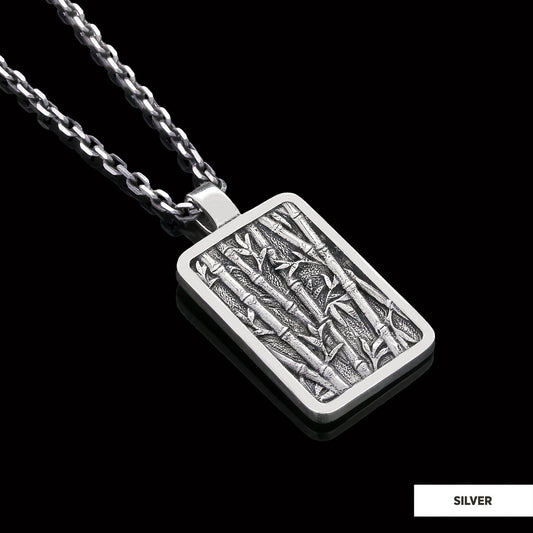 Tiger Pendant Silver-Chain