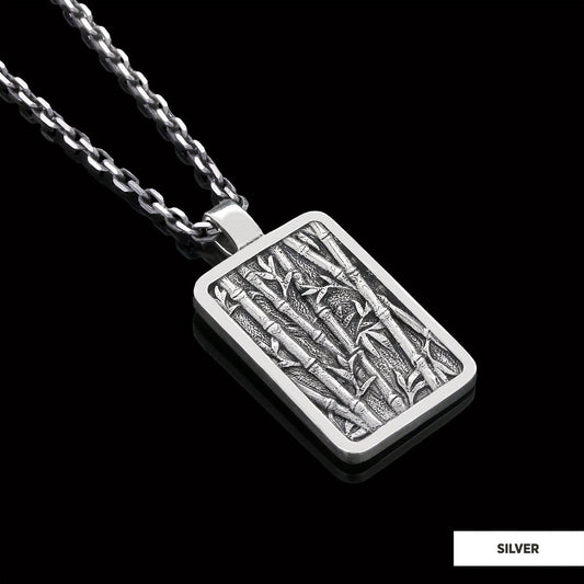 Tiger Pendant Silver-Chain