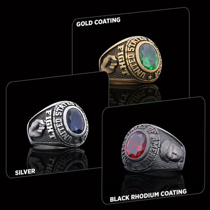 Special Edition Trump Ring, Trump Supporters Unisex Ring, American President Ring, Patriotic Jewelry by SWISS PLUS - Donald J