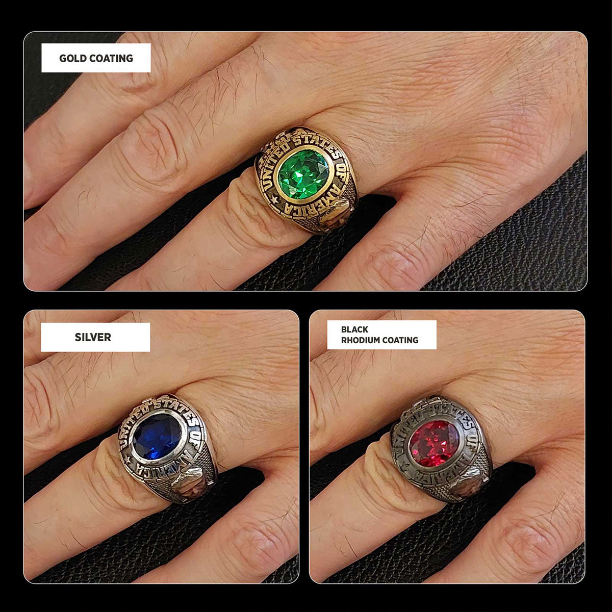 Special Edition Trump Ring, Trump Supporters Unisex Ring, American President Ring, Patriotic Jewelry