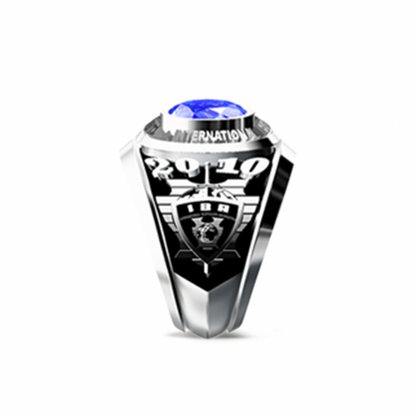 Turkey International Bodyguard Association Ring by SWISS PLUS - Unique Design Rings - view 3
