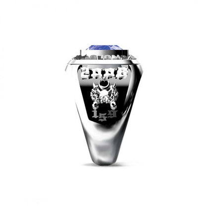 Turkish Military Silver Ring by SWISS PLUS - Military Rings - view 4