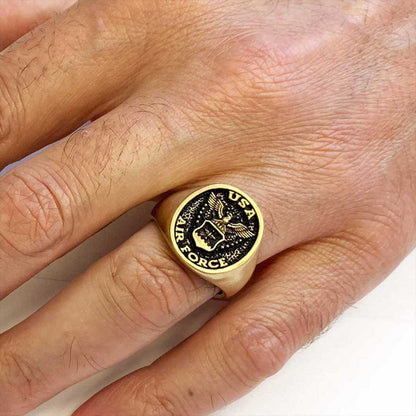 US Airforce Eagle Ring by SWISS PLUS - Military Rings - view 5