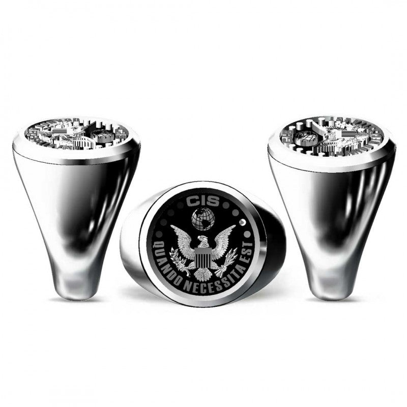US America State Seal Ring