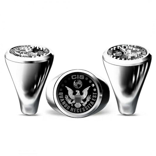 US America State Seal Ring