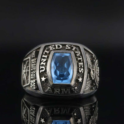 Brave and Bold Army Ring by SWISS PLUS - Military Rings - view 5