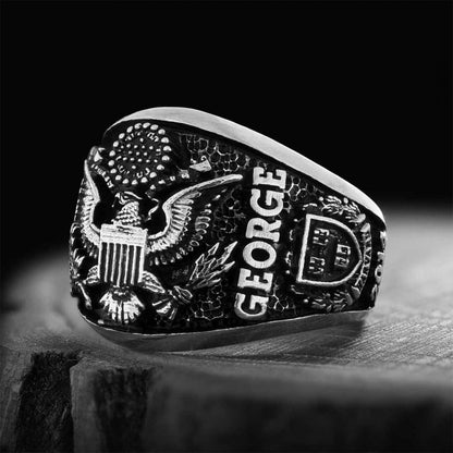 US Eagle Ring by SWISS PLUS - Military Rings