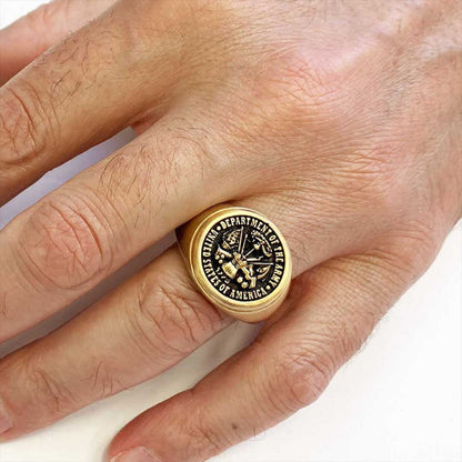 US Of America Ring by SWISS PLUS - Military Rings - view 5