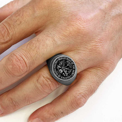 US Of America Ring by SWISS PLUS - Military Rings - view 6