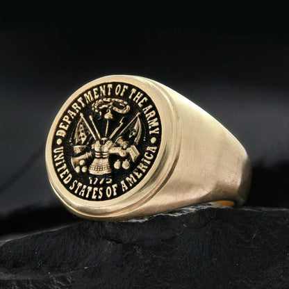 US Of America Ring by SWISS PLUS - Military Rings