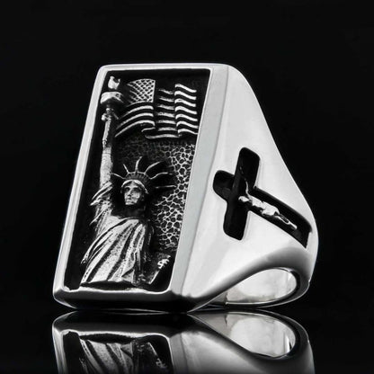 Statue Of Liberty Ring by SWISS PLUS - United States Rings - view 3