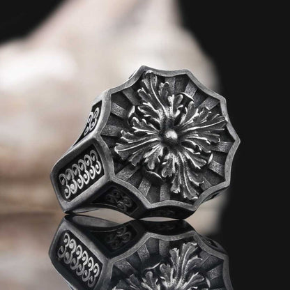925 Sterling Silver Ring by SWISS PLUS - Custom Made Filigree Sterling Silver Rings