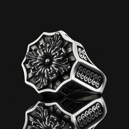 925 Sterling Silver Ring by SWISS PLUS - Custom Made Filigree Sterling Silver Rings - view 2