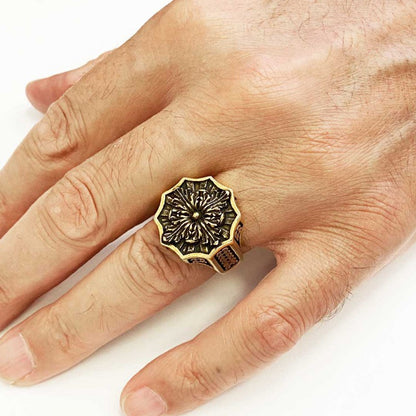 925 Sterling Silver Ring by SWISS PLUS - Custom Made Filigree Sterling Silver Rings - view 5