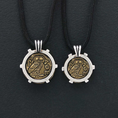 Unique Design Handmade Women Athena Coin Pendant by SWISS PLUS - Unique Design Women Pendants - view 3