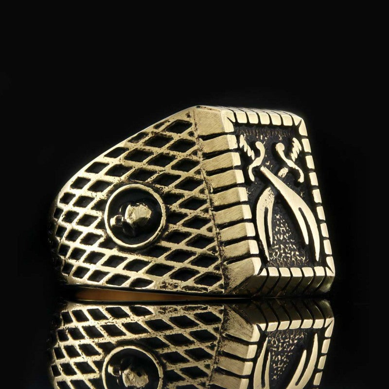 Custom Design Zulfikar Sword Ring - view 4