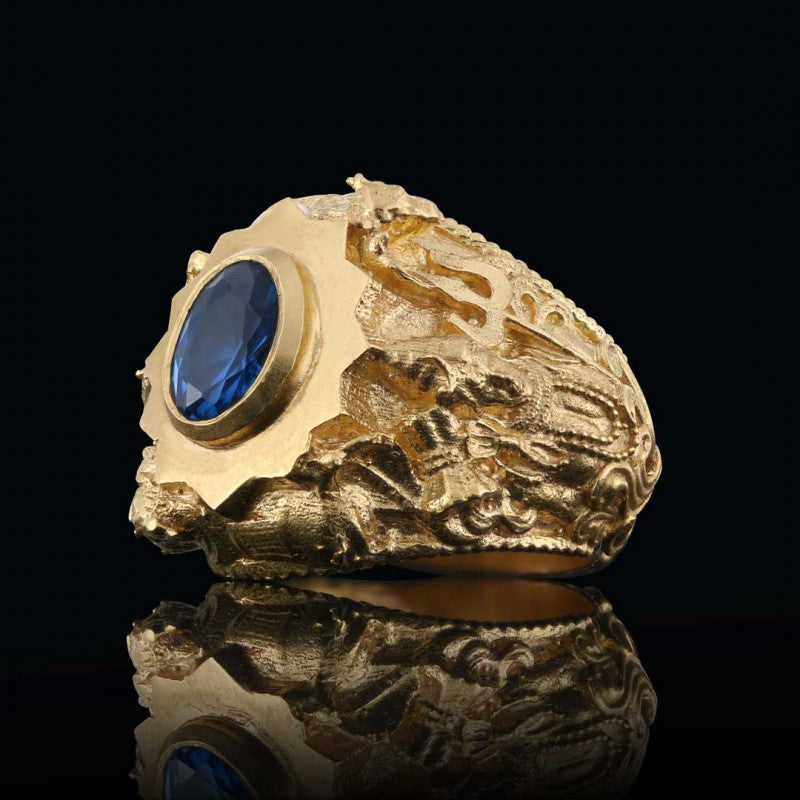 Unique Desing Lord Shiva Ring by SWISS PLUS - Buddhist Jewelry Collection - view 2
