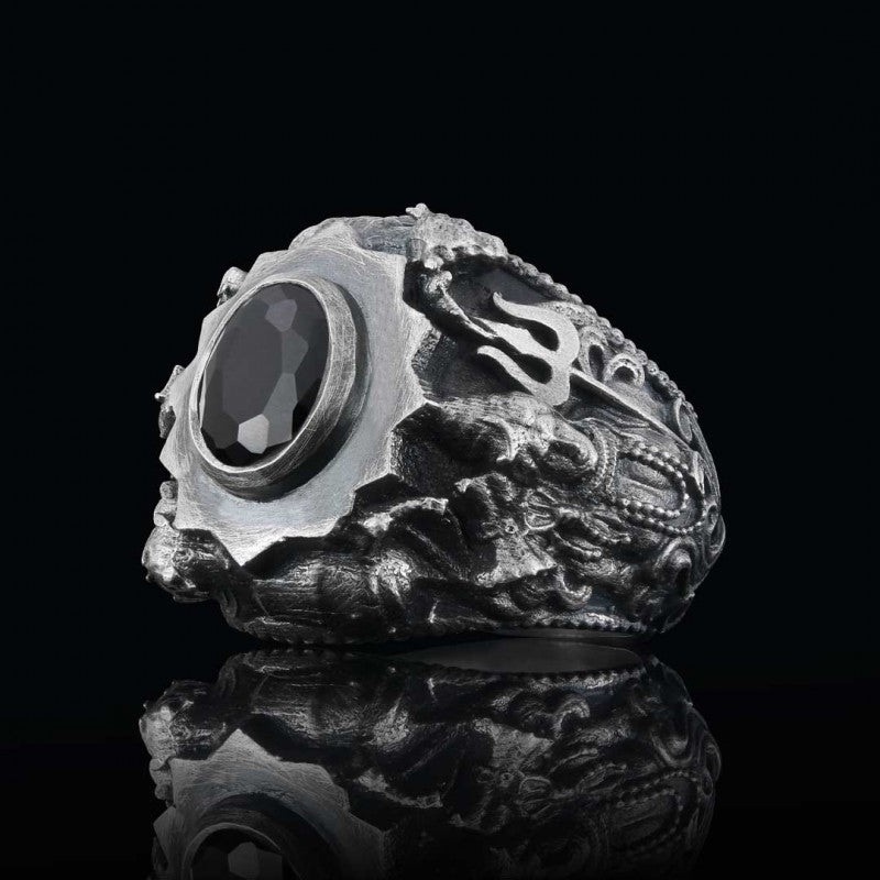 Unique Desing Lord Shiva Ring