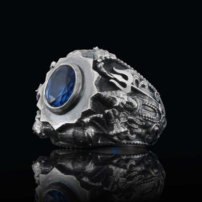 Unique Desing Lord Shiva Ring by SWISS PLUS - Buddhist Jewelry Collection - view 7