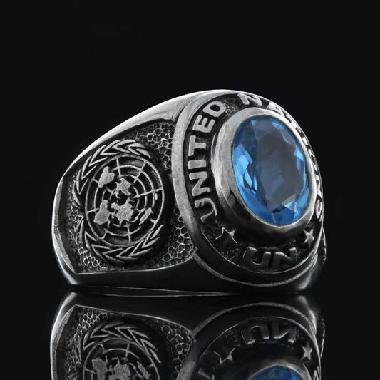 United Nations Ring by SWISS PLUS - Custom College Class Rings - view 2