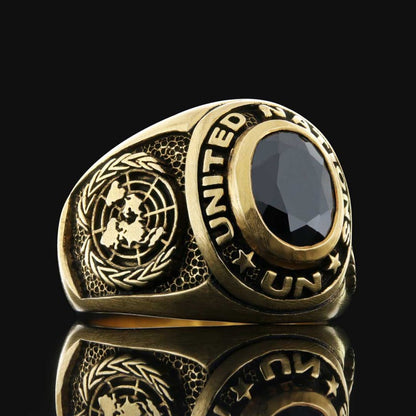 United Nations Ring by SWISS PLUS - Custom College Class Rings - view 4