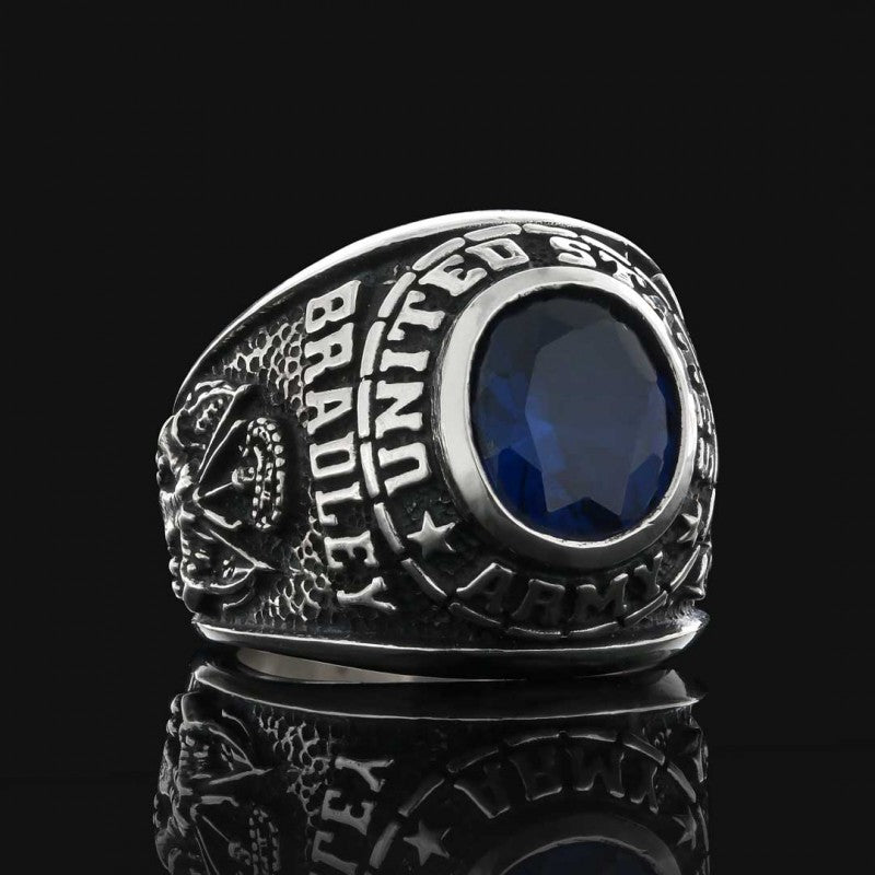 United States Bradley Adale Army Ring - view 4