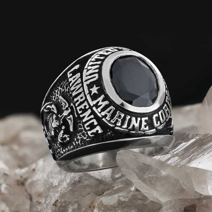 United States Marina Corps Ring by SWISS PLUS - Military Rings