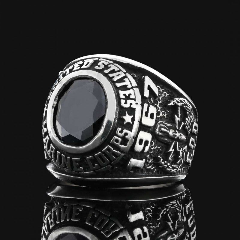United States Marina Corps Ring by SWISS PLUS - Military Rings - view 2