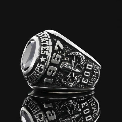 United States Marina Corps Ring by SWISS PLUS - Military Rings - view 4